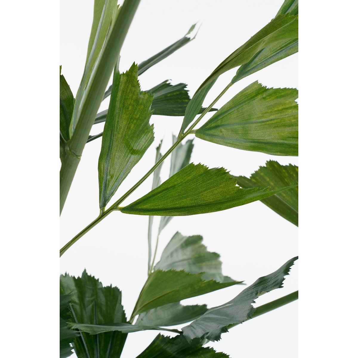 Vissenstaart Palm Kunstplant in Pot - H150 x Ø100 cm - Groen