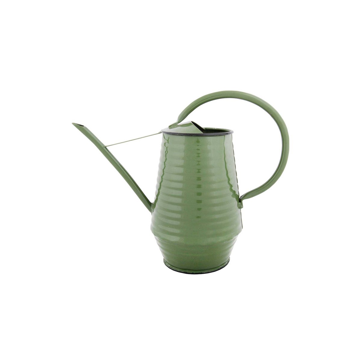 Bloemengieter - Zink - 1 liter - Groen - Grijs - Wit