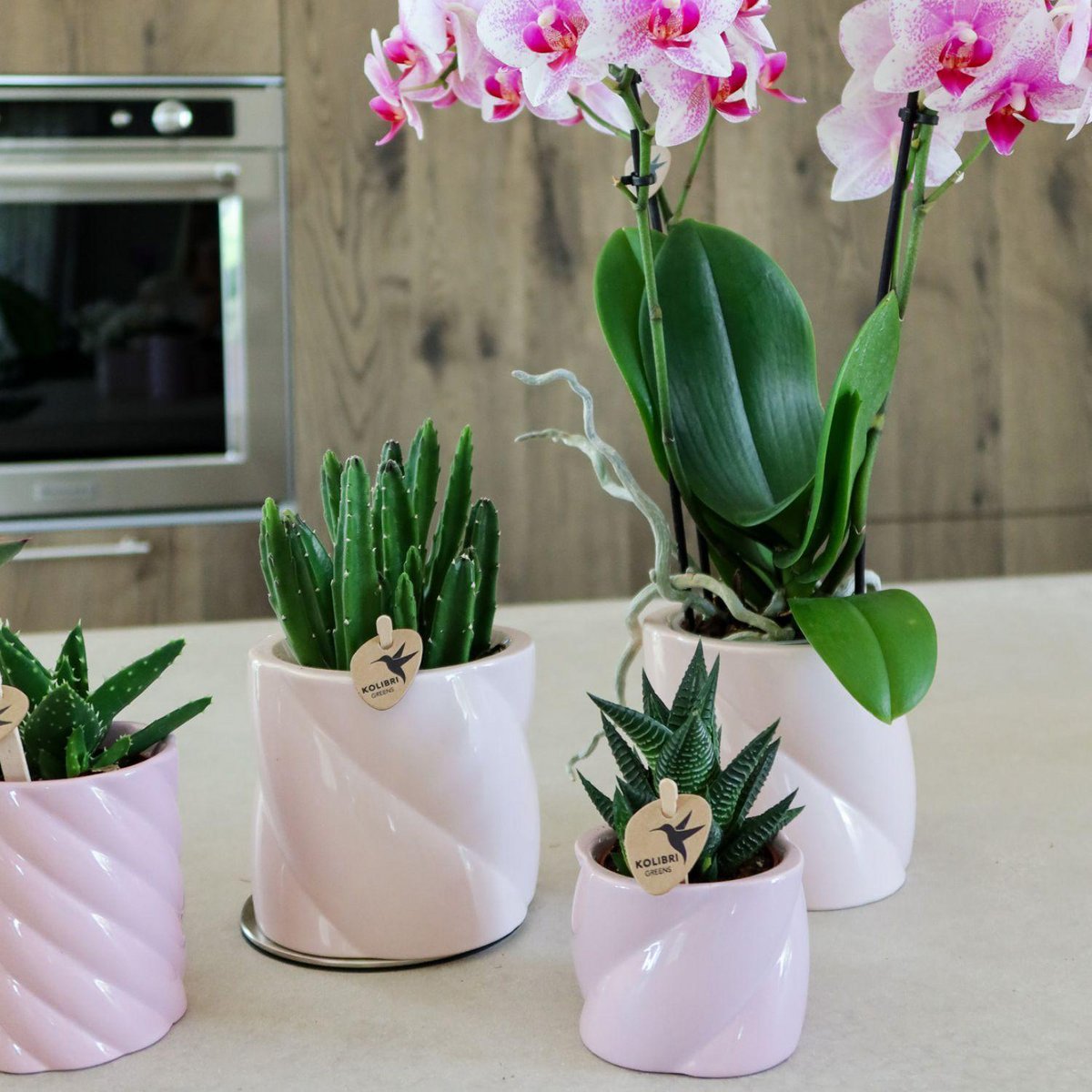 Kolibri Thuis | Candy sierpot - Roze - Ø6cm