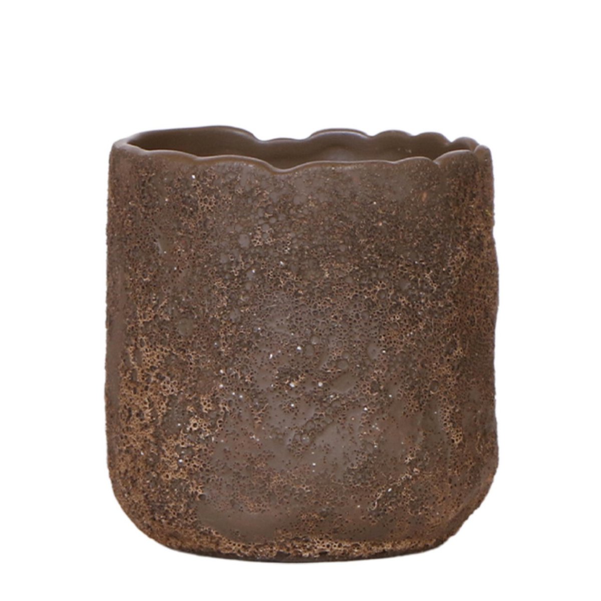 Kolibri Home | Moon Sierpot - Brown - Ø9cm