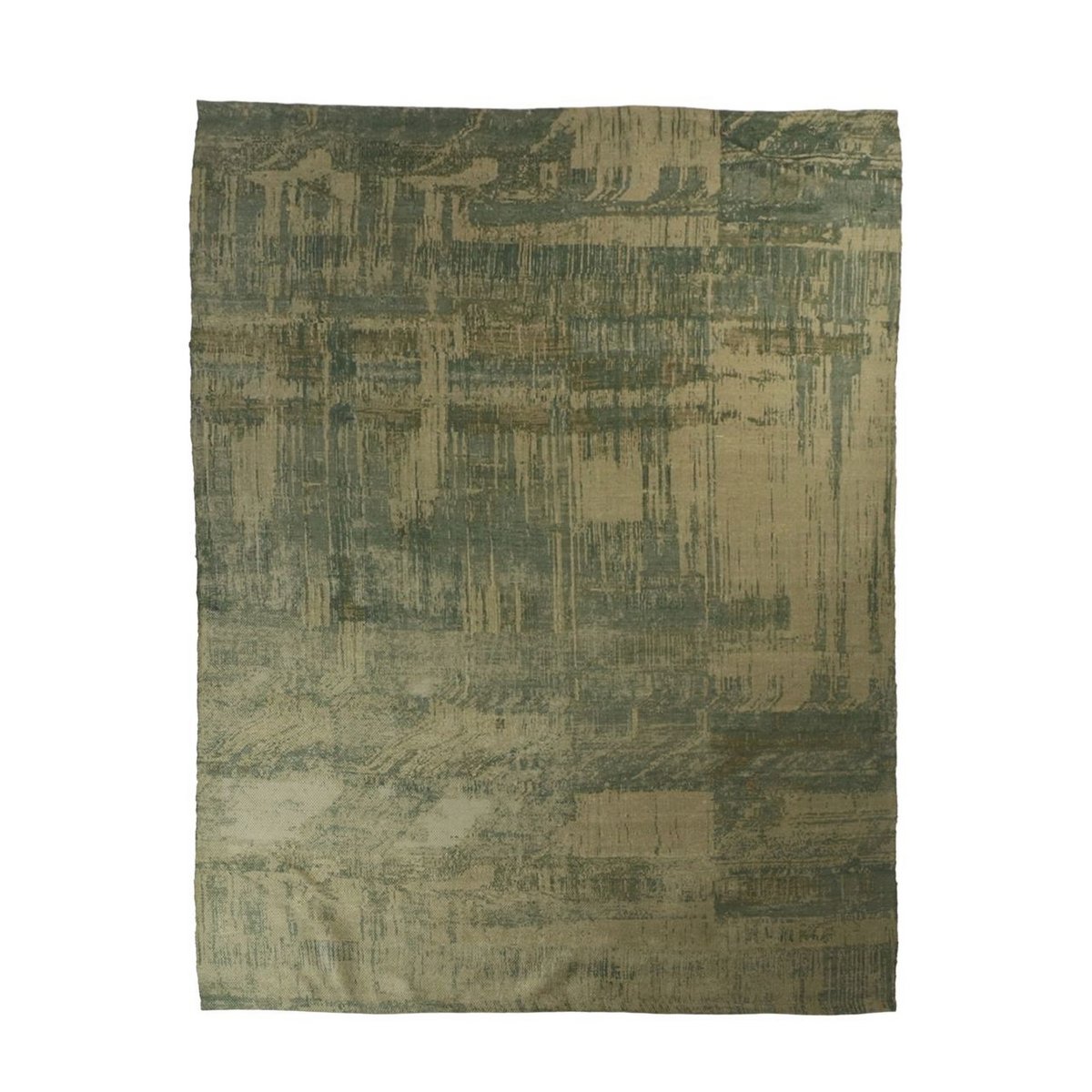 HSM Collection-Vloerkleed Graphic -160x230-Grijs/Blauw-Polyester