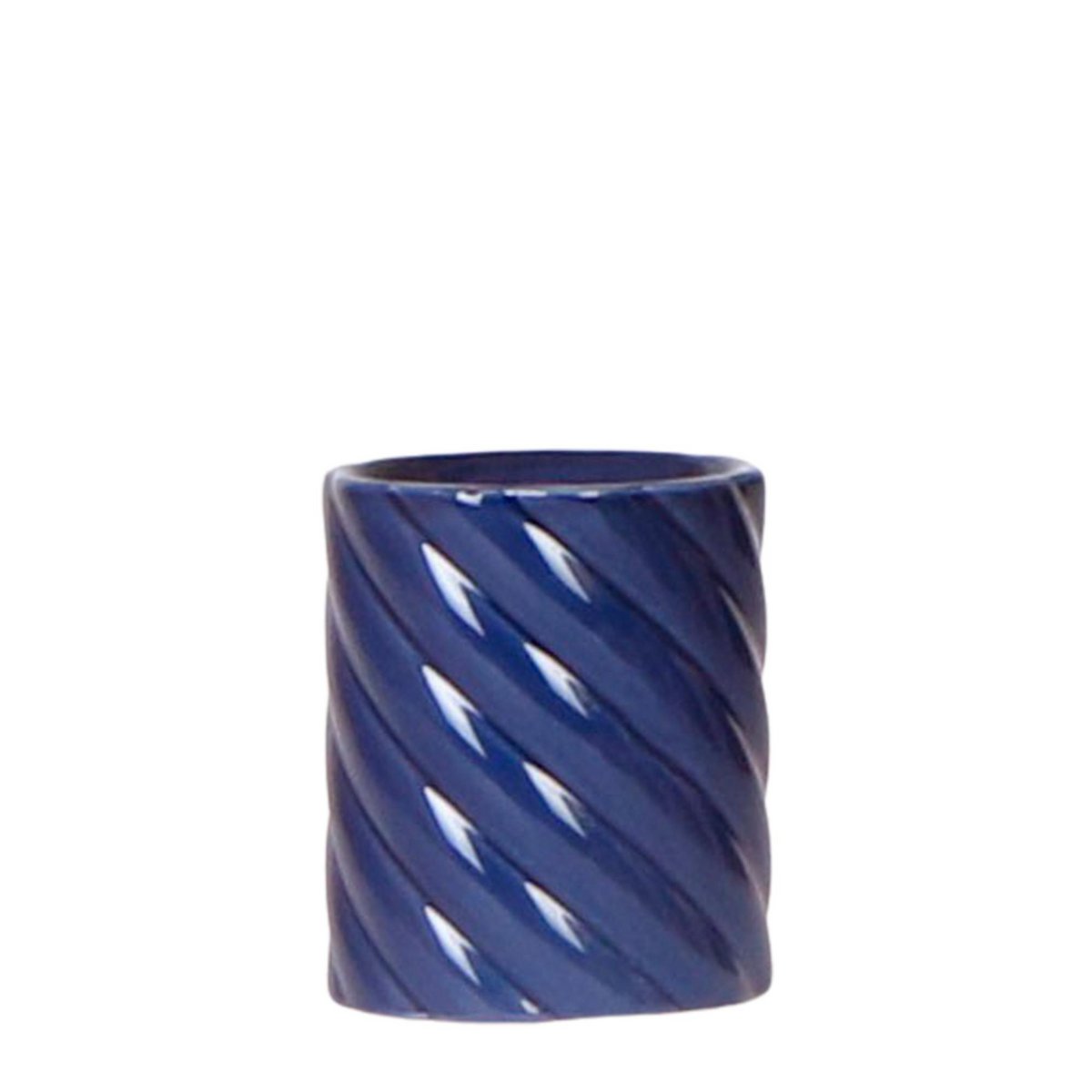 Kolibri Thuis | Snoep sierpot | Hoog - Blauw - Ø6cm