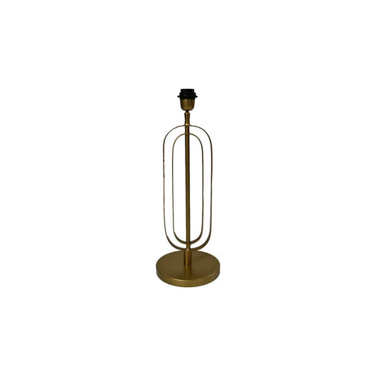 HSM Collection-Tafellamp-2-20x20x55-Goud-Metaal