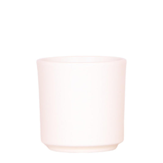 Kolibri Home | Simplicity bloempot - Witte keramieken sierpot Ø9cm - 6cm