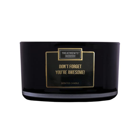Treatments® - TSC07 - Geurkaars XL - Don't forget you are awesome! - 600 gram