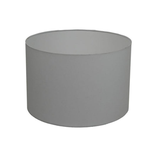 HSM Collection-Ronde Lampenkap-ø42x28-Wit-Katoen