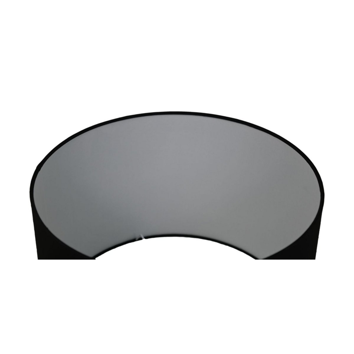 HSM Collection-Ronde Lampenkap-ø42x28-Zwart-Katoen
