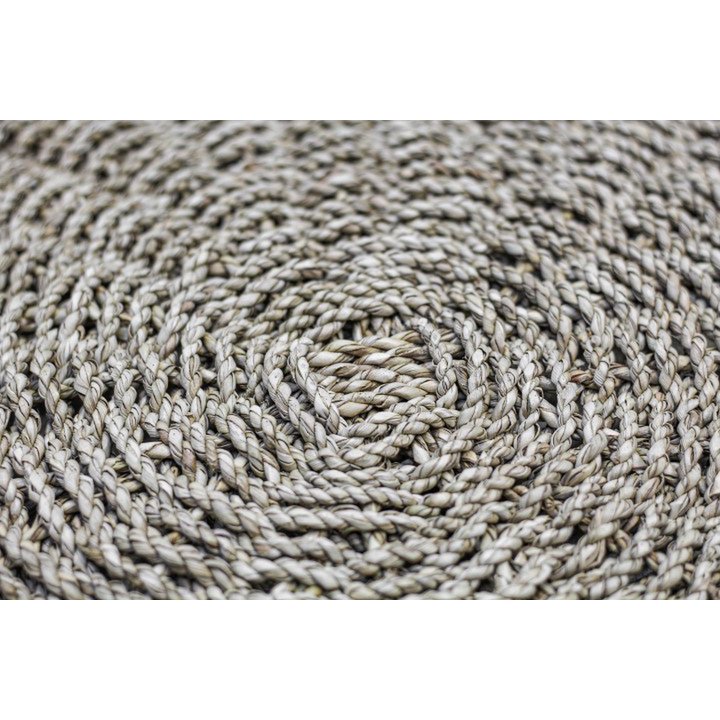 HSM Collection-Vloerkleed -ø100-Naturel-Raffia/Zeegras