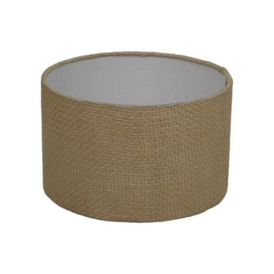 HSM Collection-Ronde Lampenkap-ø32x20-Creme-Jute