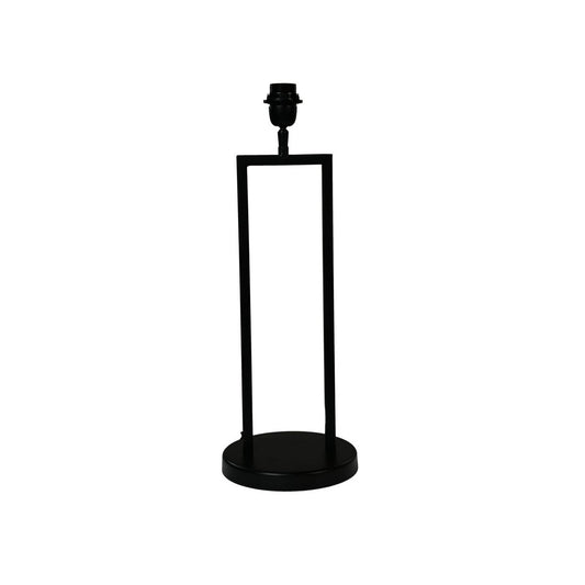HSM Collection-Tafellamp-20x20x55-Zwart-Metaal