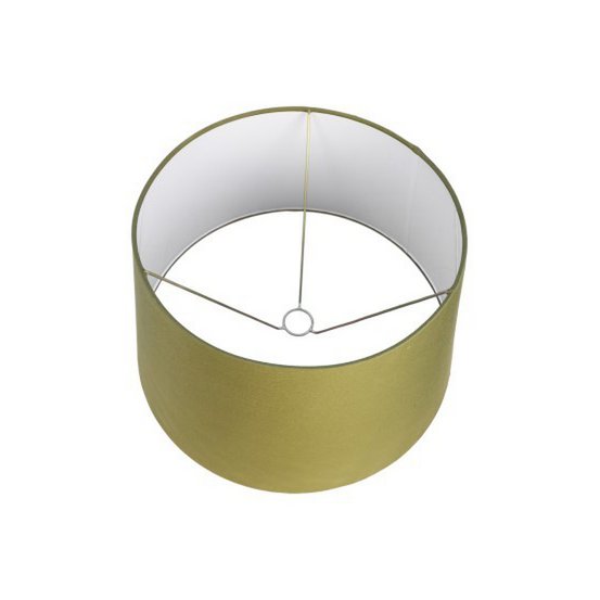 HSM Collection-Ronde Lampenkap Conisch XL-ø52/38x30-Olijf Groen-Stof