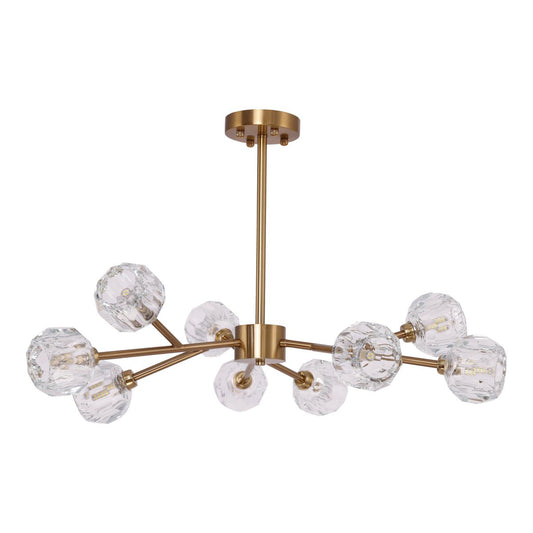 Hanglamp Rosy Copper Gold | 9 - 80x45cm