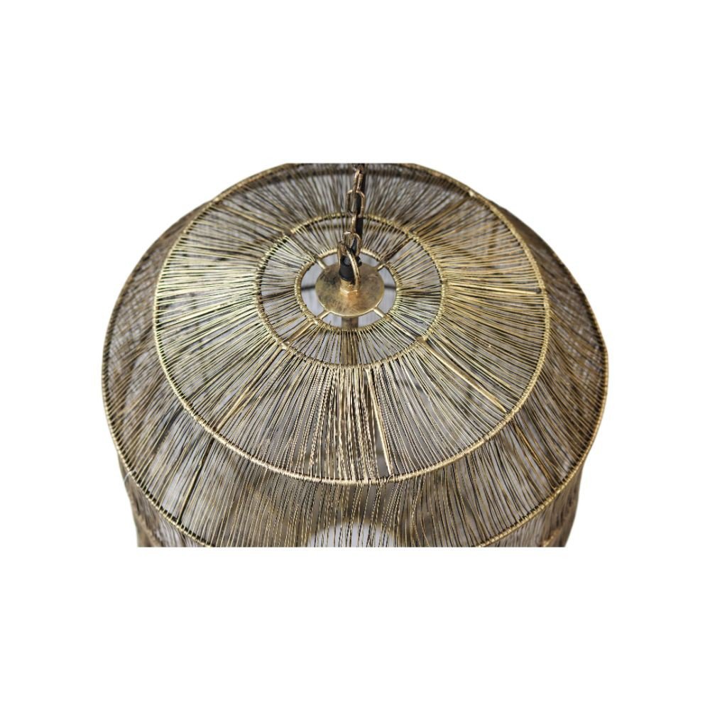 HSM Collection-Hanglamp Marbella-ø40x61-Goud-Metaal