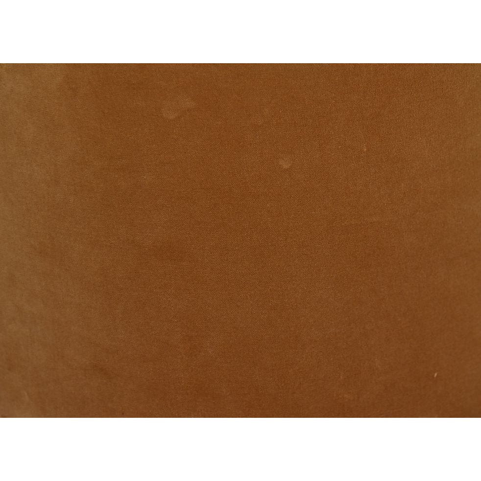HSM Collection-Ronde Lampenkap-ø32x20-Beige/Goud-Stof