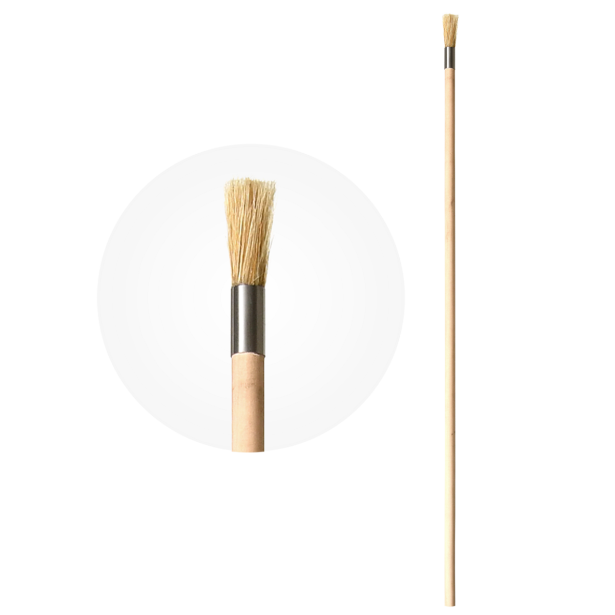 Plantenterrariumborstel - Hout - 60 cm lang