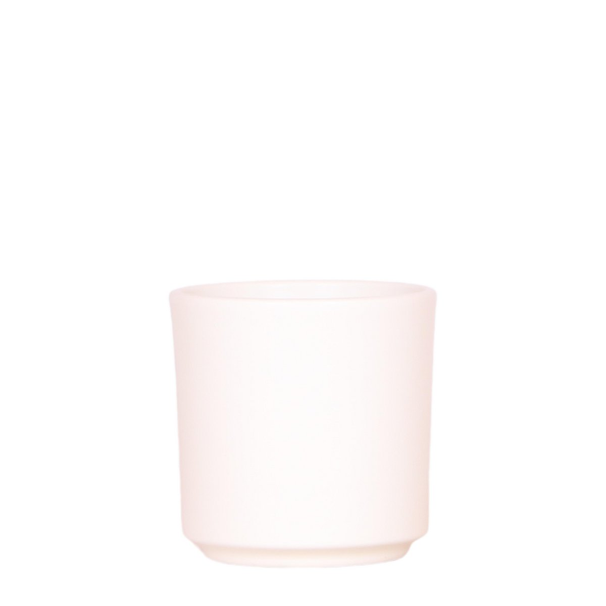 Kolibri Home | Simplicity bloempot - Witte keramieken sierpot - 9cm