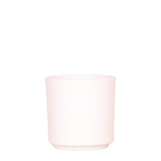 Kolibri Home | Simplicity bloempot - Witte keramieken sierpot - 9cm