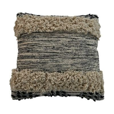 HSM Collection-Sierkussen-1-45x45-Naturel/Grijs-Katoen