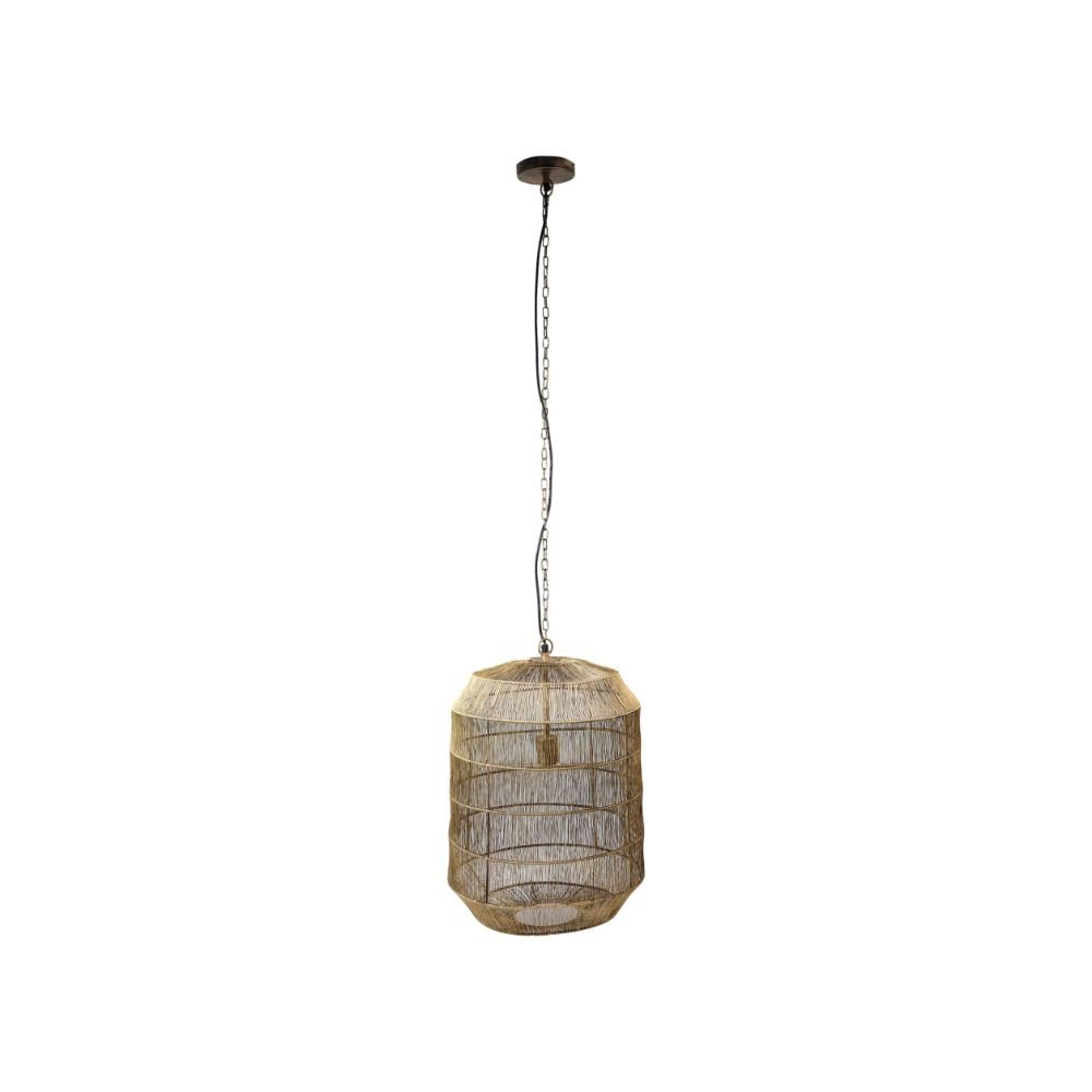 HSM Collection-Hanglamp Marbella-ø40x61-Goud-Metaal