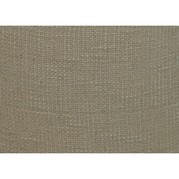 HSM Collection-Ronde Lampenkap-ø32x20-Wit-Jute/Wol
