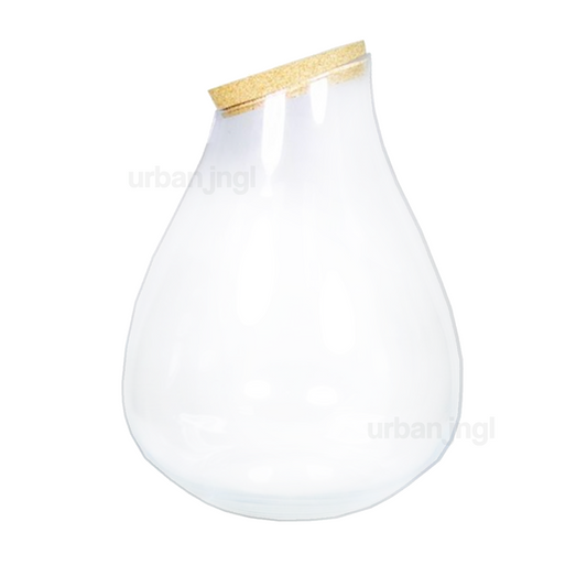 Terrarium met kurk - Drop XXL - Gesloten terrariumfles ↑ 43 cm