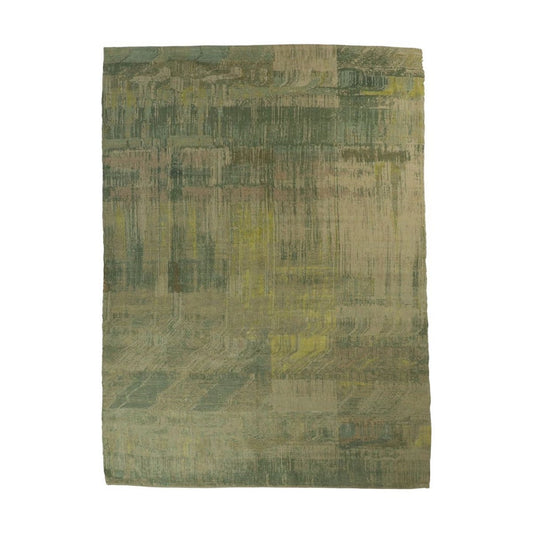 HSM Collection-Vloerkleed Graphic -160x230-Blauw/Geel-Polyester