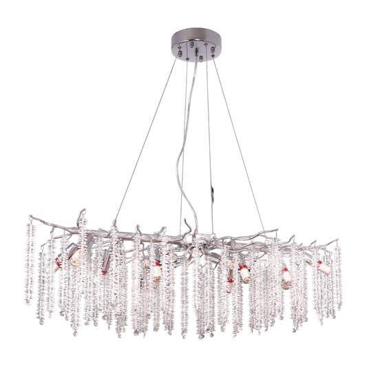Hanglamp Frost Zilver | 100x40cm