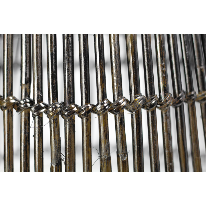 HSM Collection-Hanglamp-ø33/25x21-Zwart-Rotan