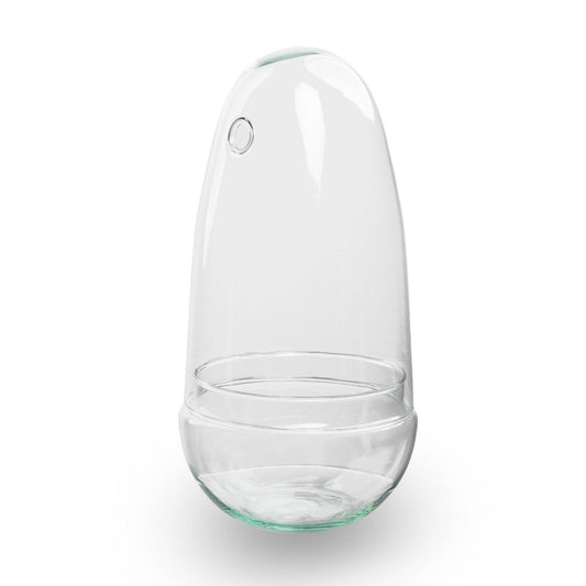 Ei - Glazen bol - Stolp - Terrarium ↑ 25,5 cm - Model: Ei