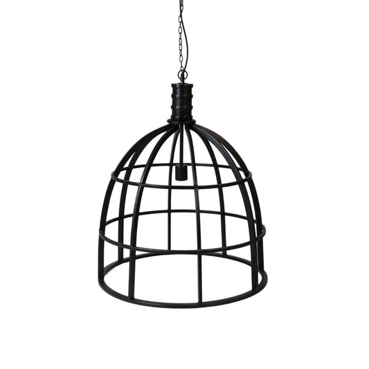 HSM Collection-Hanglamp-60x60x75-Zwart-Metaal