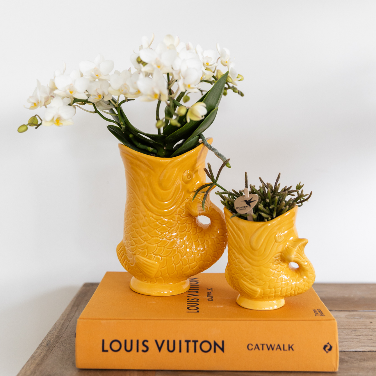 Kolibri Thuis | Vis - Oranje - Ø6cm