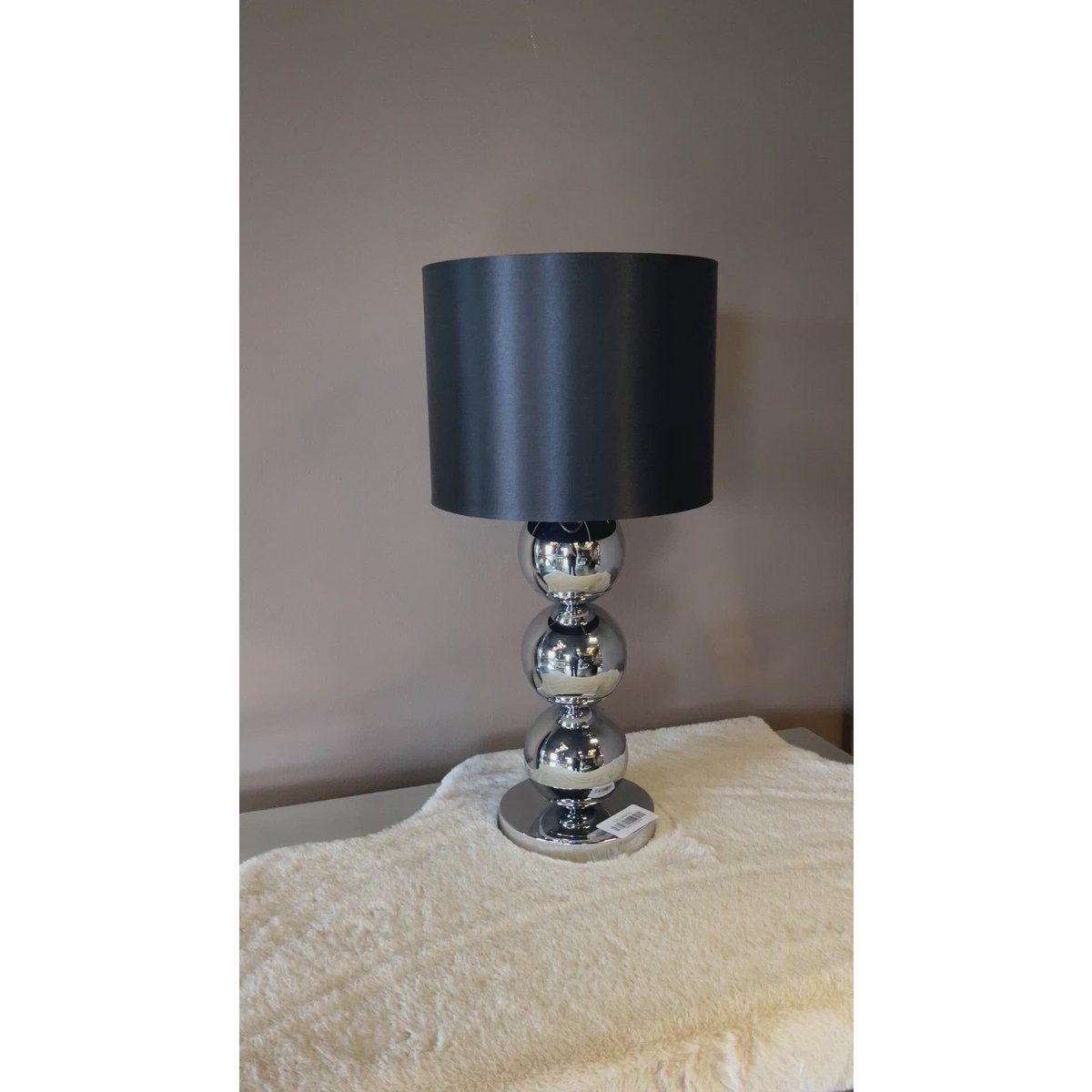 Mini Bollamp Chroom