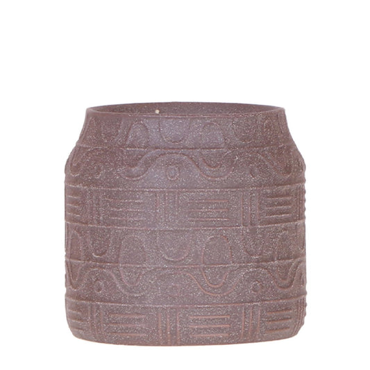 Kolibri Home | Hyroglyph sierpot - Brown - Ø9cm