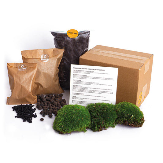 Terrariumpakket - Navul- en startpakket - DIY-terrariumpakket