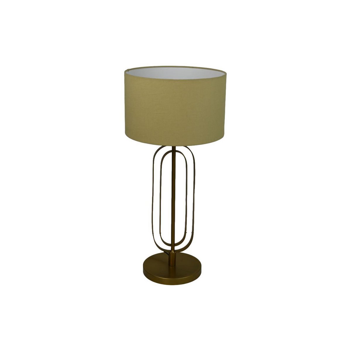 HSM Collection-Ronde Lampenkap-ø32x20-Beige-Katoen